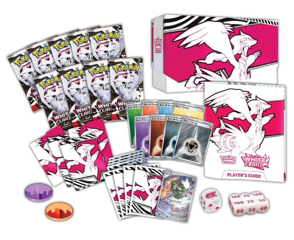 Pokemon - Scarlet and Violet - White Flare - Elite Trainer Box (Pre-Order)