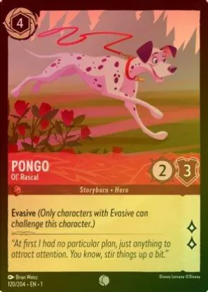 Pongo (Ol' Rascal) - 120/204 - Common (Foil)
