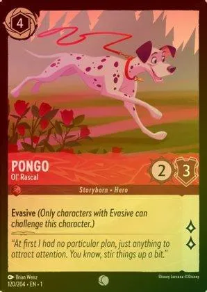 Pongo (Ol' Rascal) - 120/204 - Common (Foil)