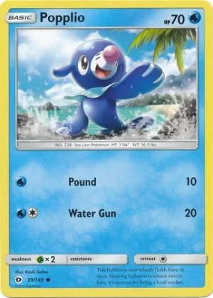 Popplio - 39/149 - Common