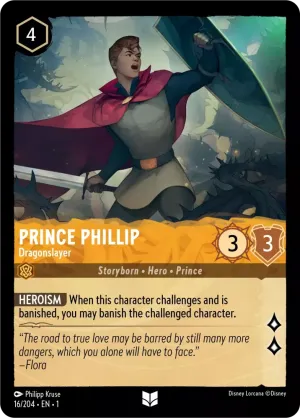 Prince Phillip (Dragonslayer) - 16/204 - Uncommon