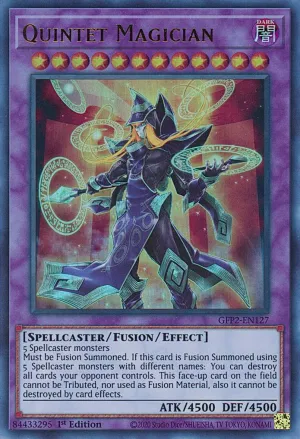 Quintet Magician - GFP2-EN127 - Ultra Rare - 1st Edition