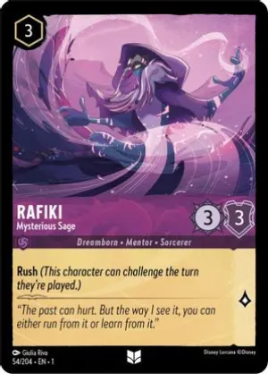 Rafiki (Mysterious Sage) - 54/204 - Uncommon