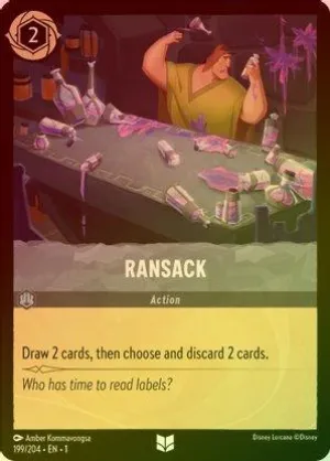 Ransack - 199/204 - Uncommon (Foil)