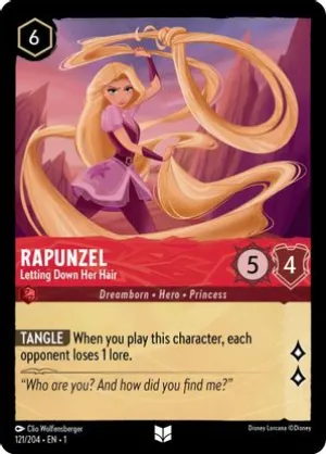 Rapunzel (Letting Down Her Hair) - 121/204 - Uncommon