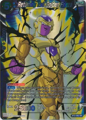 Returning Evil Golden Frieza - BT2-062 - Super Rare