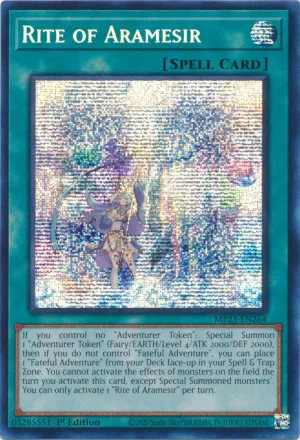 Rite of Aramesir - MP23-EN264 - Prismatic Secret Rare - 1st Edition