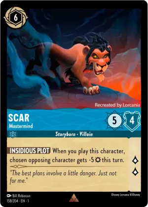 Scar (Mastermind) - 158/204 - Rare