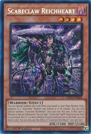 Scareclaw Reichheart - MP23-EN068 - Prismatic Secret Rare - 1st Edition