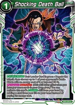Shocking Death Ball - BT5-075 - Common