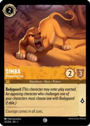 Simba (Protective Cub) - 20/204 - Common