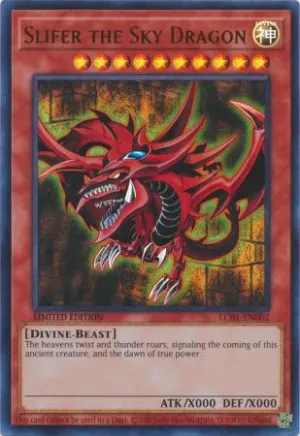 Slifer the Sky Dragon - LC01-EN002 - Ultra Rare - Limited Edition