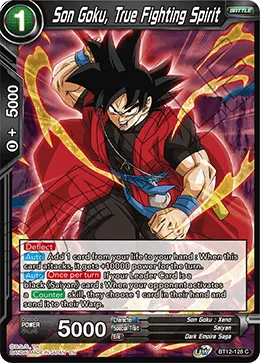 Son Goku, True Fighting Spirit - BT12-128 - Common