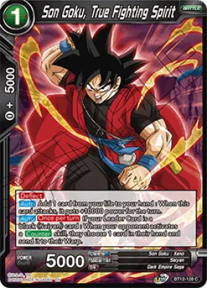 Son Goku, True Fighting Spirit - BT12-128 - Common