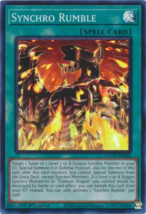Synchro Rumble - AGOV-EN060 - Super Rare - 1st Edition