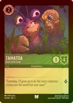 Tamatoa (Drab Little Crab) - 92/204 - Uncommon (Foil)