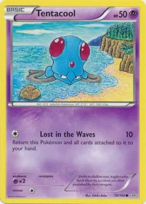 Tentacool - 70/160 - Common