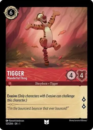 Tigger (Wonderful Thing) - 127/204 - Uncommon