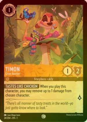 Timon (Grub Rustler) - 24/204 - Common (Foil)