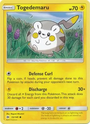 Togedemaru - 53/149 - Common