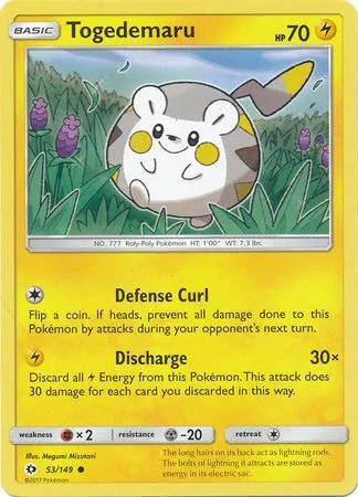 Togedemaru - 53/149 - Common