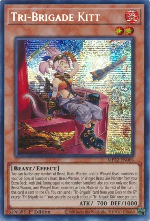 Tri-Brigade Kitt - MP22-EN006 - Prismatic Secret Rare - 1st Edition