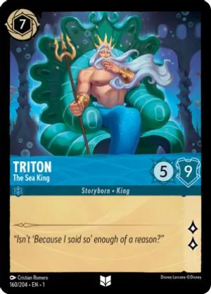 Triton (The Sea King) - 160/204 - Uncommon