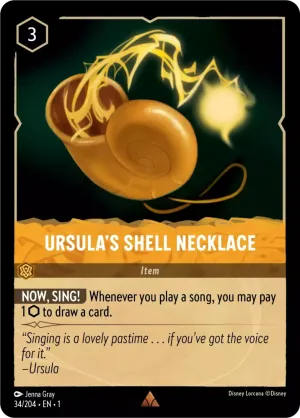 Ursula's Shell Necklace - 34/204 - Rare