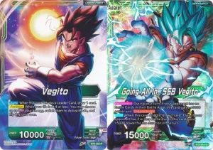 Vegito // Going All In, SSB Vegito - BT3-055 - Rare
