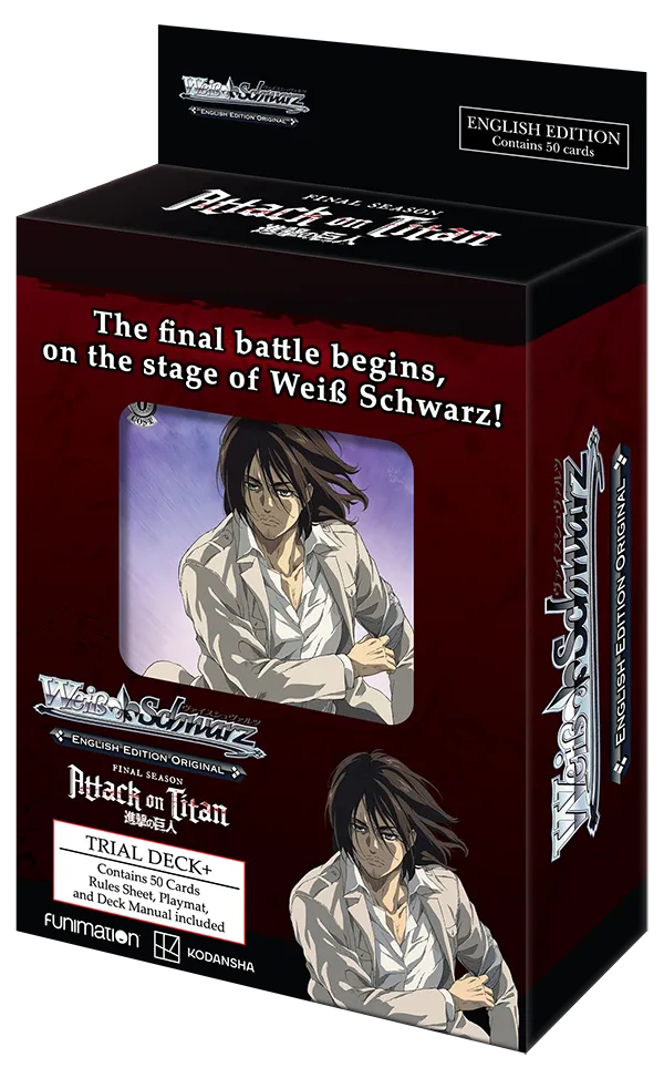 Weiss Schwarz - Attack On Titan: Final Season Trial Deck 