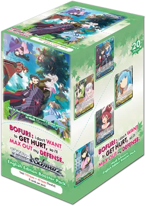 Weiss Schwarz - BOFURI: I Dont Want to Get Hurt, so Ill Max Out My Defense Booster Box