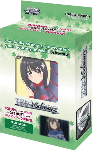 Weiss Schwarz - BOFURI: I Dont Want to Get Hurt, so Ill Max Out My Defense Trial Deck 