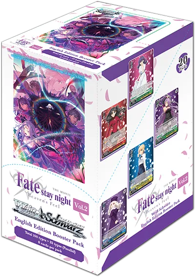Weiss Schwarz - Fate/Stay Night - Heavens Feel - Vol.2 Booster Box