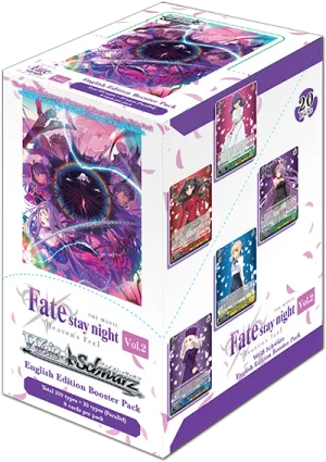 Weiss Schwarz - Fate/Stay Night - Heavens Feel - Vol.2 Booster Box