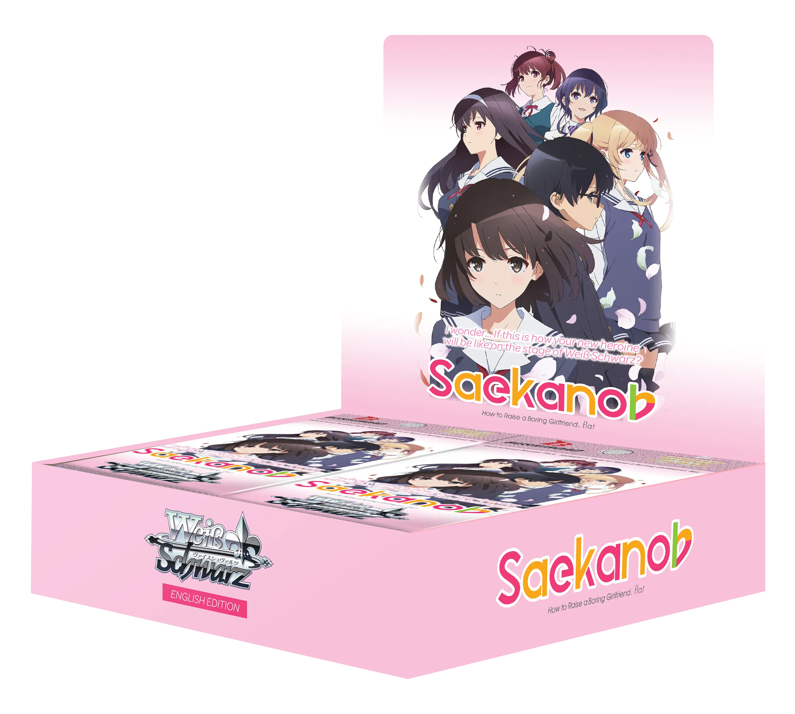 Weiss Schwarz - Saekano: How to Raise a Boring Girlfriend. Flat Booster Box