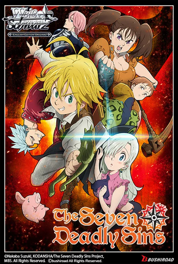 Weiss Schwarz - The Seven Deadly Sins Booster Pack