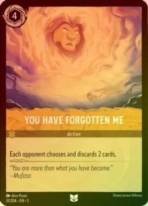 You Have Forgotten Me - 31/204 - Uncommon (Foil)