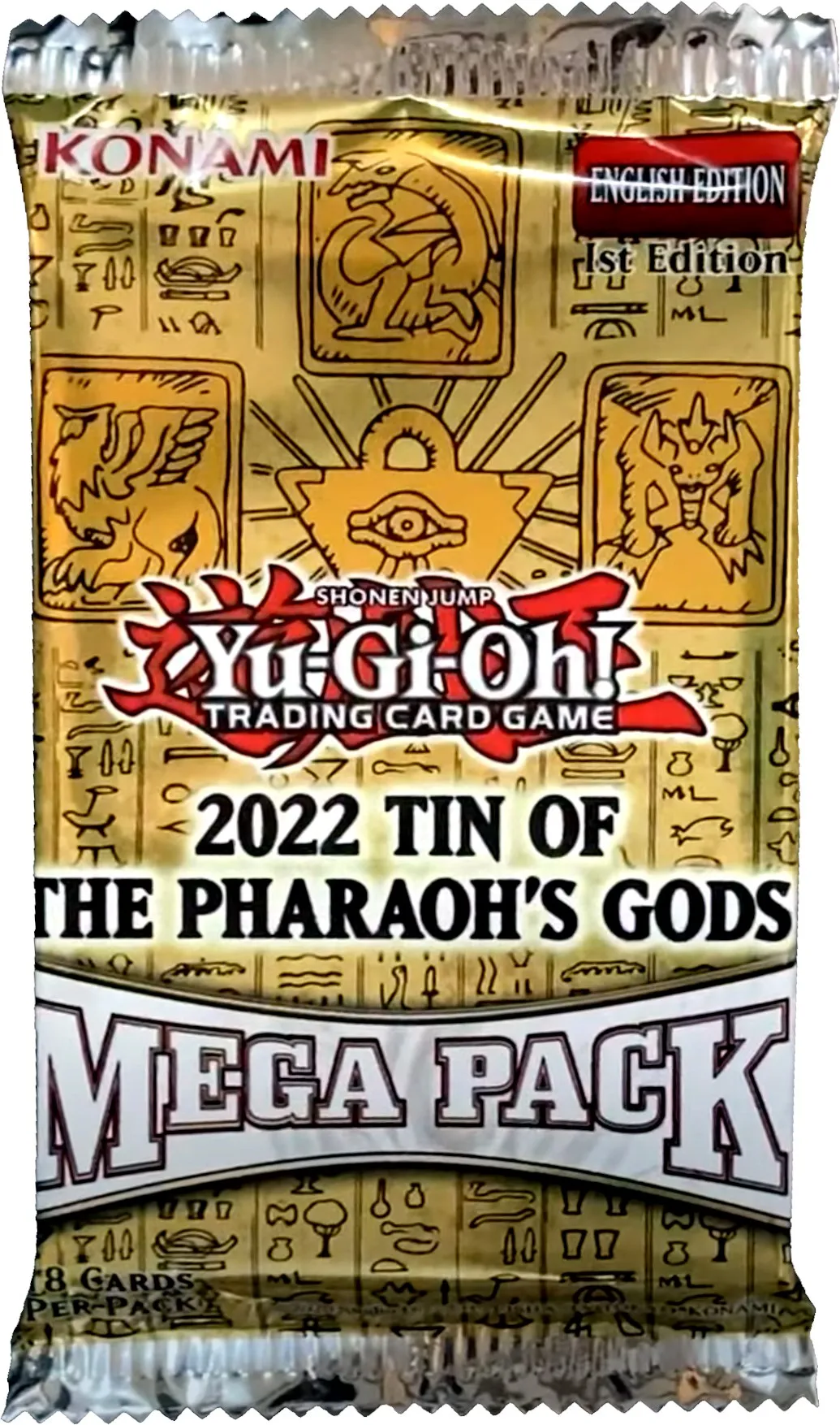 Yugioh - 2022 Tin of the Pharaoh's Gods Booster Pack