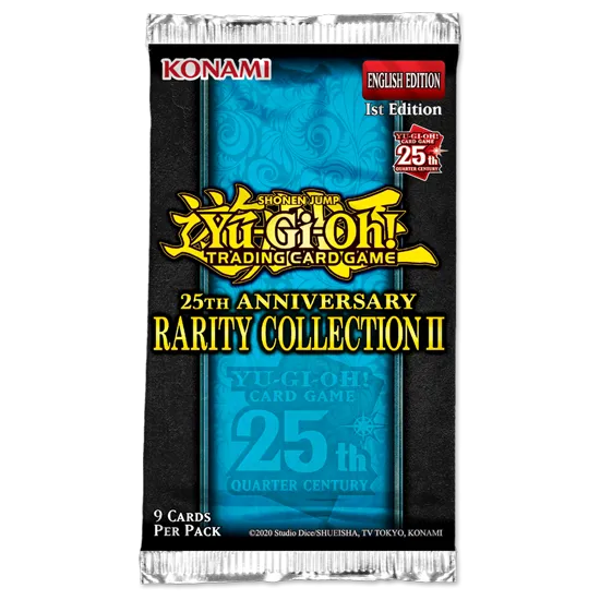 Yugioh - 25th Anniversary Rarity Collection II Booster Pack - 1st Edition