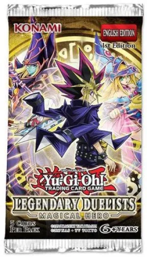 Yugioh - Legendary Duelists: Magical Hero 1st Edition Booster Pack