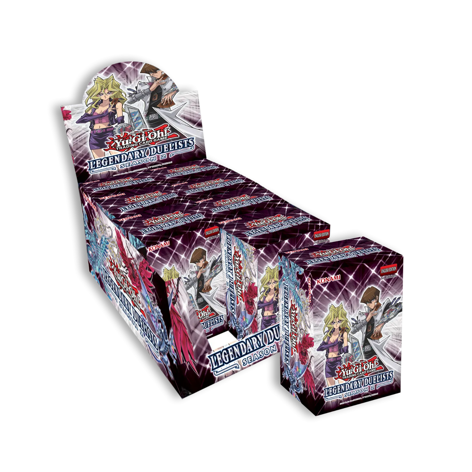 Yugioh - Legendary Duelists: Season 2 Box - 1st Edition (Display of 8)