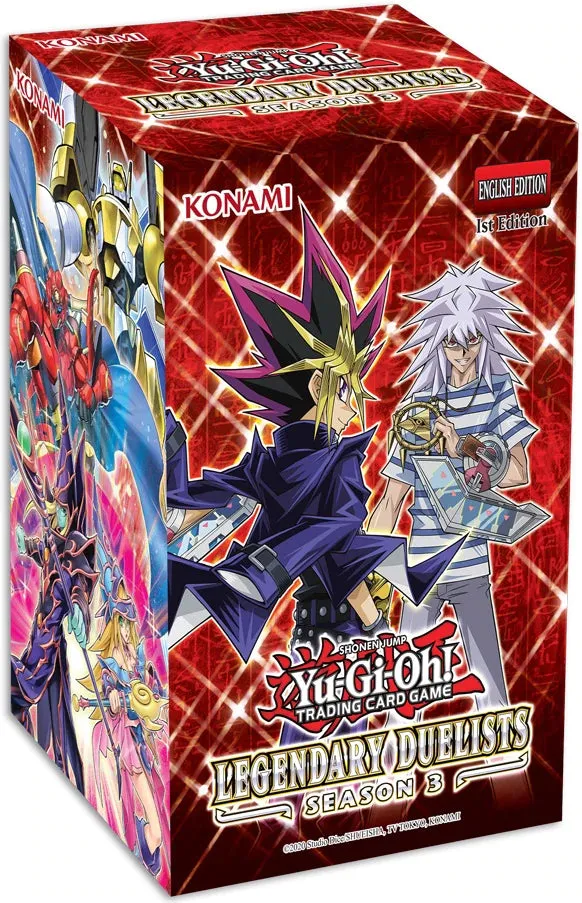 Yugioh - Legendary Duelists: Season 3 Box - 1st Edition