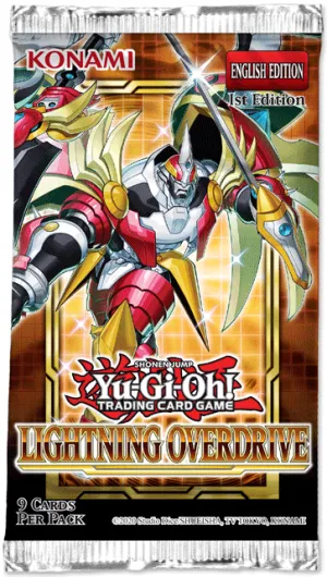 Yugioh - Lightning Overdrive Booster Pack 1st Edition
