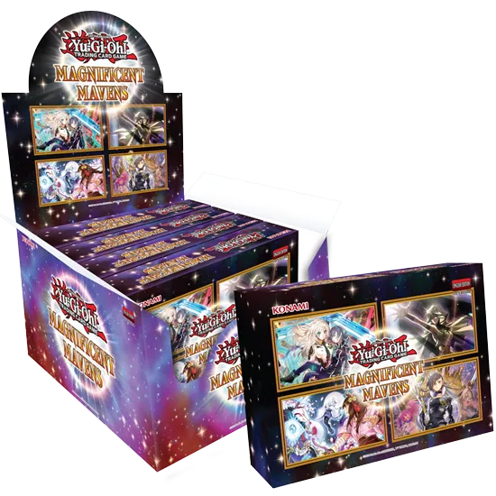 Yugioh - Magnificent Mavens - 1st Edition (Display of 5)