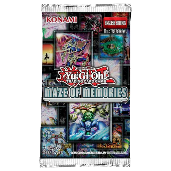 Yugioh - Maze of Memories Booster Pack - 1st Edition
