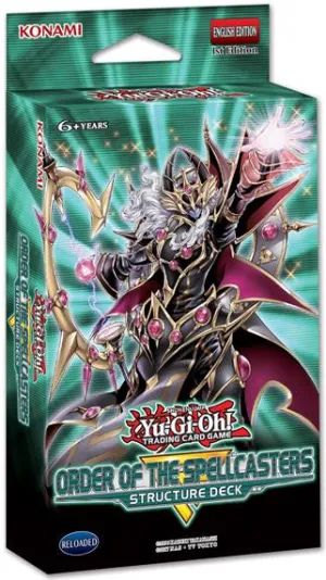 Yugioh - Order Of The Spellcasters Structure Deck