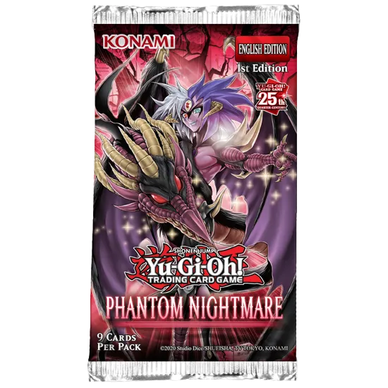 Yugioh - Phantom Nightmare Booster Pack - 1st Edition