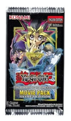 Yugioh - The Dark Side of Dimensions Movie Pack Secret Edition - 1st Edition Booster Pack