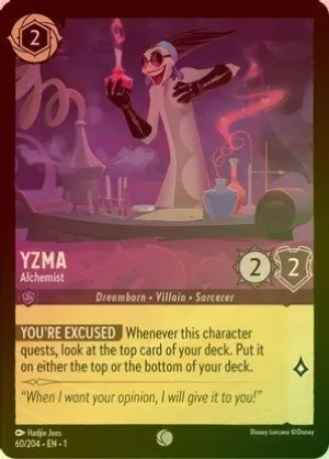 Yzma (Alchemist) - 60/204 - Common (Foil)