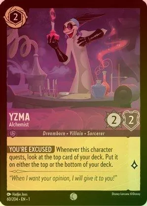 Yzma (Alchemist) - 60/204 - Common (Foil)
